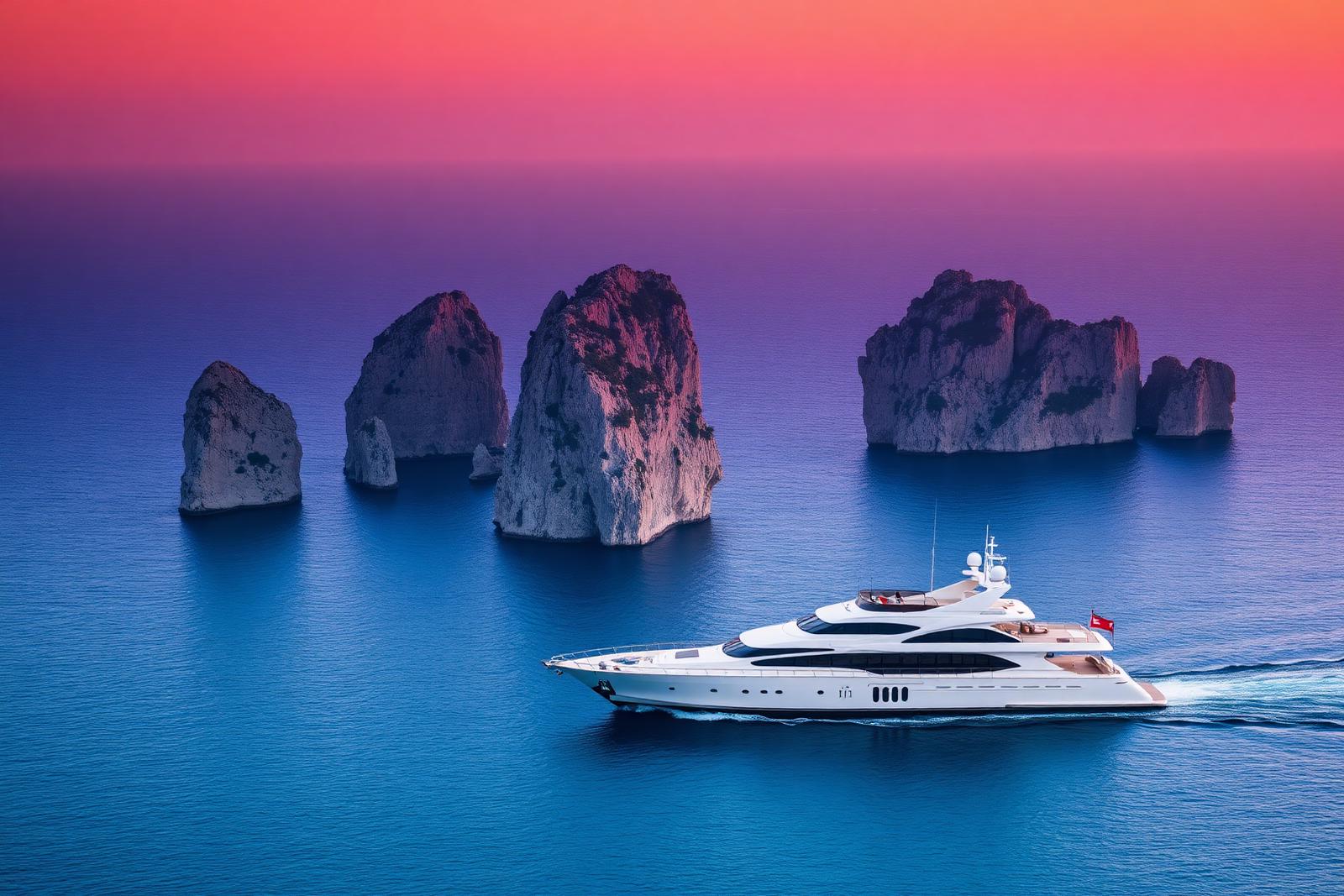 Capri in late afternoon light